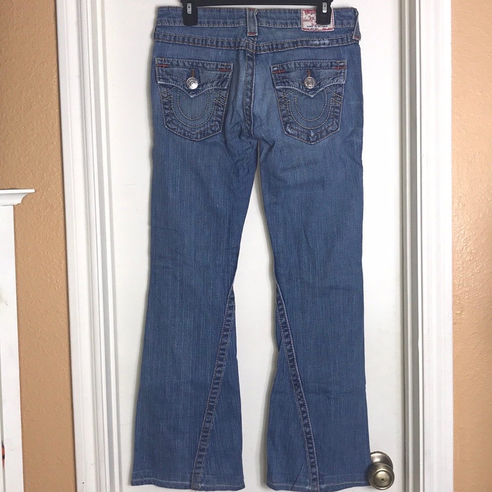 True Religion Joey Big T Twist Hem Sz 28 - Picture 3 of 8